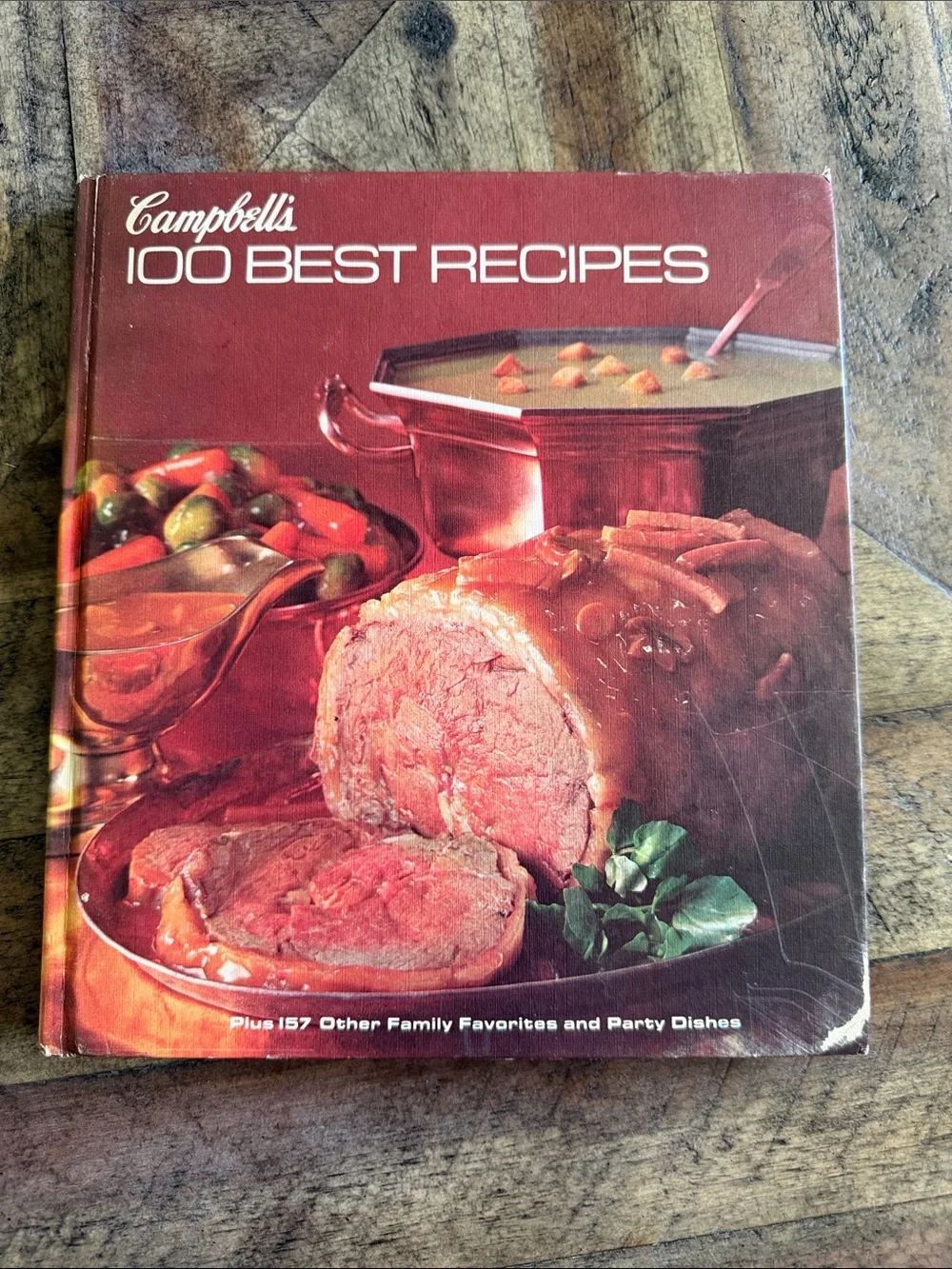Campbell's 100 Best Recipes Cookbook - Red Cover